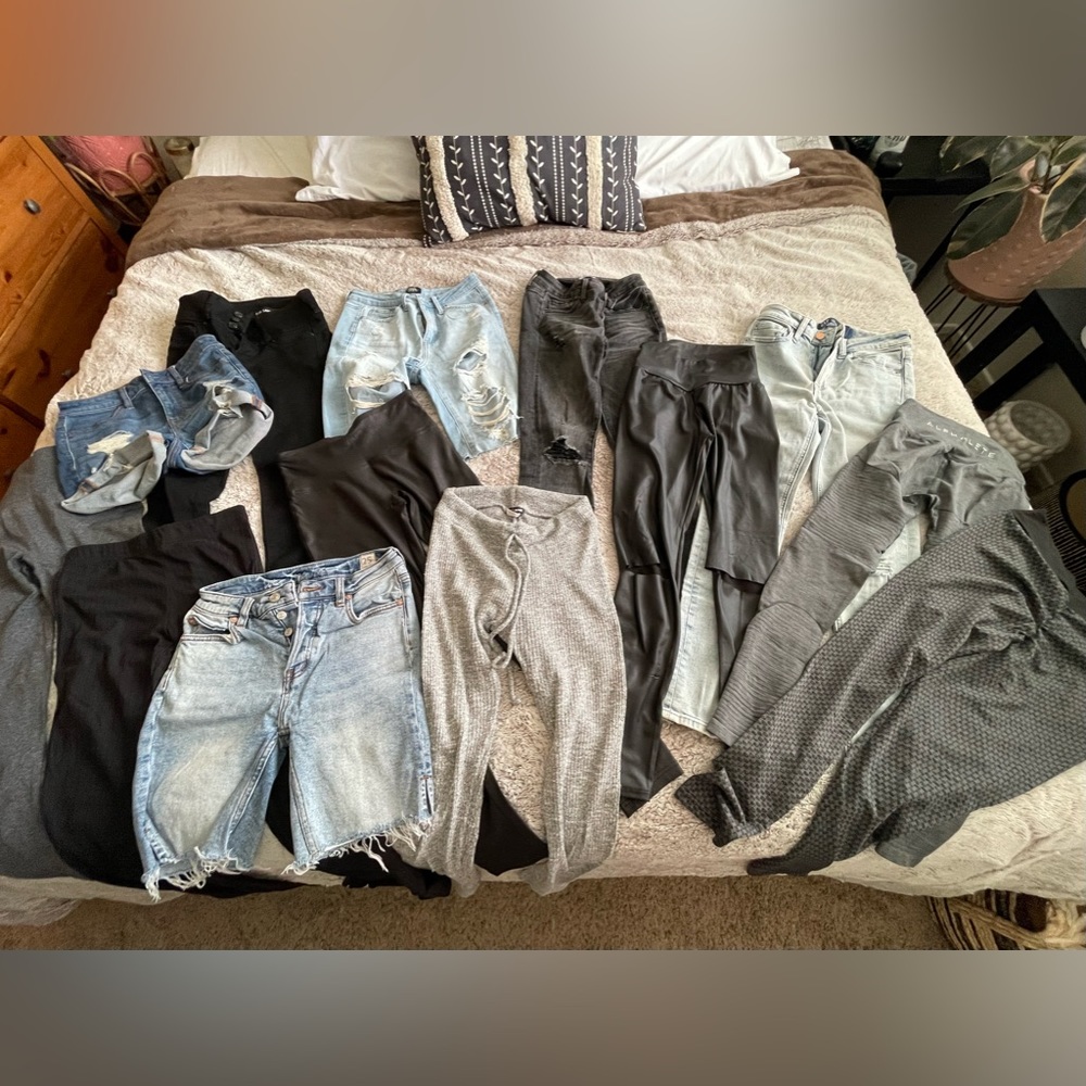 Jeans/Shorts/Leggings Lot